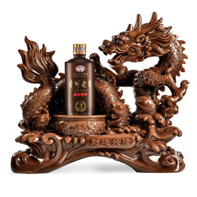艺术礼品酒 财运兴隆（典雅木）
