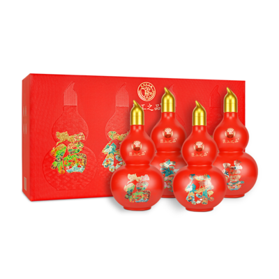 茅台镇福禄寿禧（红）